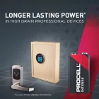 Duracell Procell Intense E-Block 9V PX1604 6LR61 Alkáli Elem x 10 db