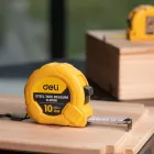 Deli Tools Acél Mérőszalag 10m - 25mm - EDL9010B
