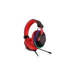 Dareu EH745 Mikrofonos Gamer Fejhallgató - RGB - Piros