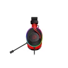 Dareu EH745 Mikrofonos Gamer Fejhallgató - RGB - Piros
