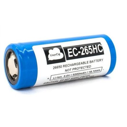 Enercig 26650 3.6V 5200mAh akkumulátor EC-265HC