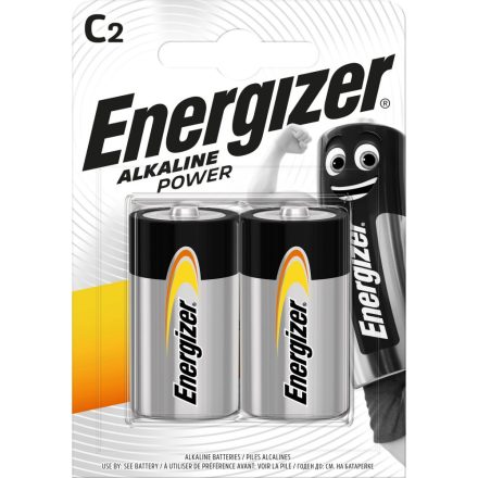 Energizer Alkaline Power C LR14 Baby Elem x 2 db
