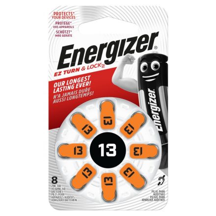 Energizer 13 Hallókészülék Elem x 8 db
