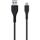 Energizer USB-A - USB-C Lifetime Warranty Kábel - 1.2m 2.4A - Fekete