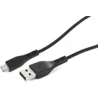 Energizer USB-A - USB-C Lifetime Warranty Kábel - 1.2m 2.4A - Fekete