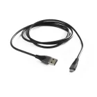Energizer USB-A - Micro USB Bicolor Kábel - 1.2m 2.4A - Fekete-Szürke