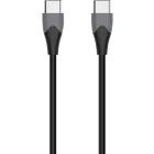 Energizer USB-C - USB-C Bicolor Kábel - 1.2m 2.4A - Fekete-Szürke