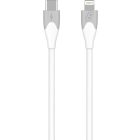 Energizer USB-C - Lightning Bicolor Kábel - 2m - Fehér-Szürke
