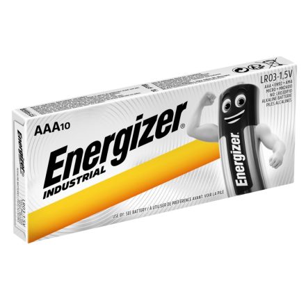 Energizer Industrial AAA LR03 Mikro Elem x 10 db