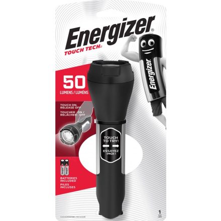 Energizer Touch Tech LED Elemlámpa 2AA - 50 lumen - Elemmel