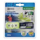 Emos Fejlámpa 5W CREE LED + microUSB - Újratölthető - Mozgásérzékelővel