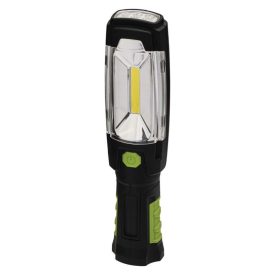 Emos LED Szerelő Lámpa 3W COB + 6 LED - 380 lm - Újratölthető - Akkuval   Emos LED Szerelő Lámpa 3W COB + 6 LED - 380 lm - Újratölthető - Akkuval