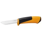 Fiskars Általános kés - tokba épített élezővel