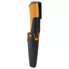 Fiskars Általános kés - tokba épített élezővel