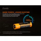 Fenix ARB-L21-5000 V2.0 - 21700 3.6V 5000mAh Li-Ion akkumulátor