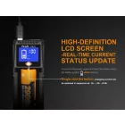 Fenix ARE-D1 - Li-Ion / NiMH Akkumulátor Töltő