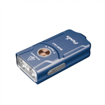Fenix  E03R V2.0 Újratölthető Kulcstartó Lámpa - 500 lm - USB-C - Kék