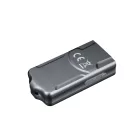 Fenix  E03R V2.0 Újratölthető Kulcstartó Lámpa - 500 lm - USB-C - Szürke