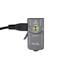 Fenix  E03R V2.0 Újratölthető Kulcstartó Lámpa - 500 lm - USB-C - Szürke