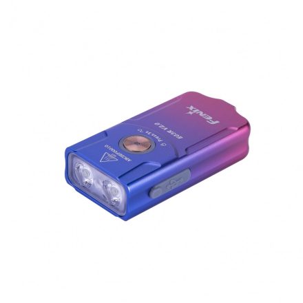 Fenix  E03R V2.0 Újratölthető Kulcstartó Lámpa - 500 lm - USB-C - Nebula