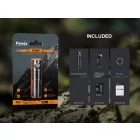 Fenix  E09R Újratölthető Elemlámpa - 600 lm - USB-C + Beépített Akku