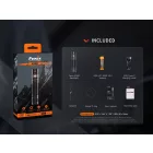 Fenix  E35R Újratölthető Elemlámpa - 3100 lm - USB-C + 1x 21700