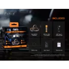 Fenix HM70R Újratölthető Fejlámpa - 1600 lm - USB-C + 1x 21700