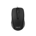 Havit MS753 Univerzális Egér 1000 DPI - Fekete