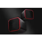 Havit SK473 USB 2.0 Hangszóró 2.0 - Fekete/Piros