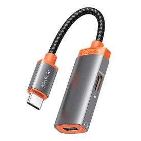 Mcdodo USB-C - 2xUSB-C Adapter PD 60W Mcdodo USB-C - 2xUSB-C Adapter PD 60W