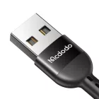 Mcdodo Omega CA-6420 USB-A - USB-C Spirál Kábel - 1,8m 2A - Fekete