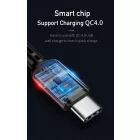 Mcdodo Omega CA-6420 USB-A - USB-C Spirál Kábel - 1,8m 2A - Fekete
