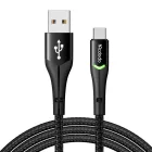 Mcdodo Magnificence USB-A - USB-C Kábel - 1m 3A - Fekete