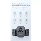 McDodo Univerzális Hálózati Töltő EU/US/AU/UK - 2xUSB-A + USB-C PD 20W