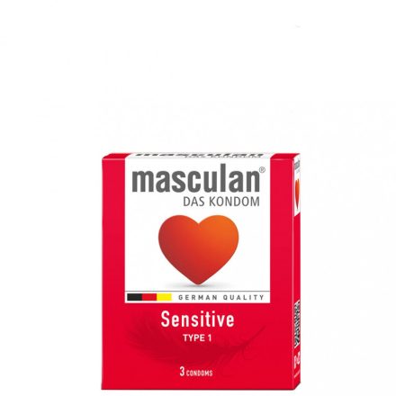 Masculan "1" Sensitive Gumióvszer x 3 db