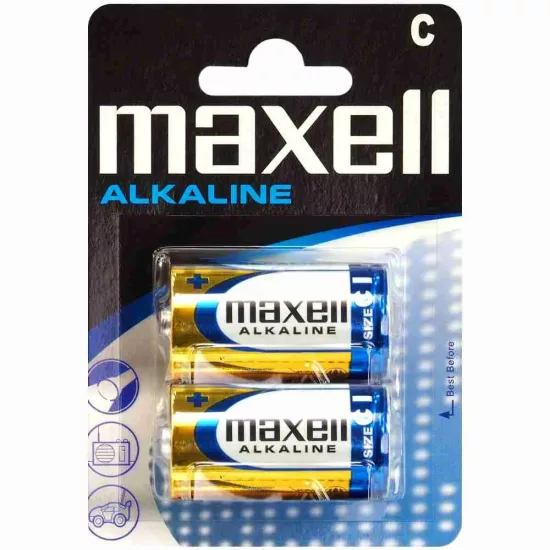 Maxell Alkáli baby C LR14 elem x 2 db
