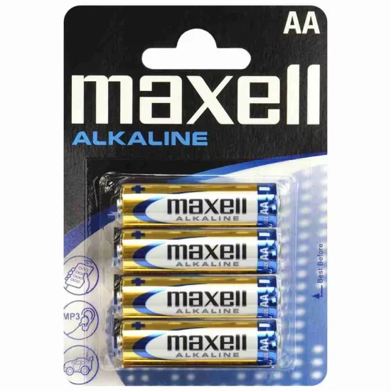 Maxell Alkáli Ceruza AA LR6 elem x 4 db