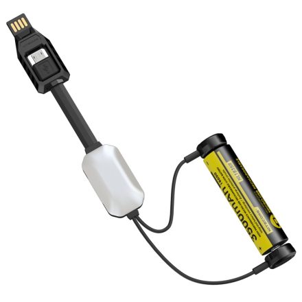 Nitecore LC10 Mágneses USB Li-Ion Akkumulátor Töltő + Powerbank
