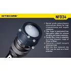 Nitecore NFR34 Piros Szűrő