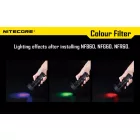 Nitecore NFR60 Piros Szűrő