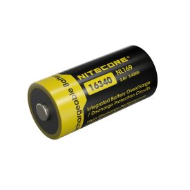 Nitecore 16340 NL169 RCR123 3.6V 950mAh védett Li-Ion akkumulátor   Nitecore 16340 NL169 RCR123 3.6V 950mAh védett Li-Ion akkumulátor