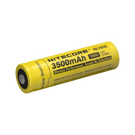 Nitecore 18650 3,6V 3500mAh védett Li-Ion akkumulátor