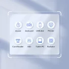 Orico USB-C HUB - 2x USB 2.0 + USB 3.1 5Gbps - Szürke