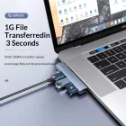 Orico USB-C HUB - 2x USB 2.0 + USB 3.1 5Gbps - Szürke