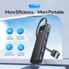 Orico USB HUB - 4x USB 3.0 - Fekete