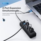 Orico USB-C HUB - 4x USB 3.0 5Gbps 15cm - Fekete