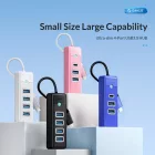 Orico USB-C HUB - 4x USB 3.0 5Gbps 15cm - Fehér