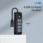 Orico USB-C HUB - 4x USB 3.0 5Gbps 15cm - Fehér