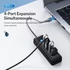 Orico USB-C HUB - 4x USB 3.0 5Gbps 15cm - Fehér