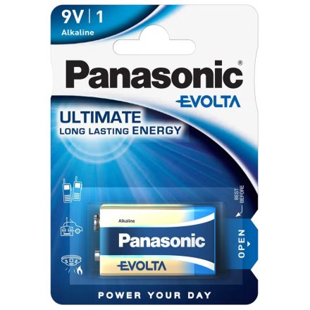 Panasonic Evolta 9V 6LR61 Elem